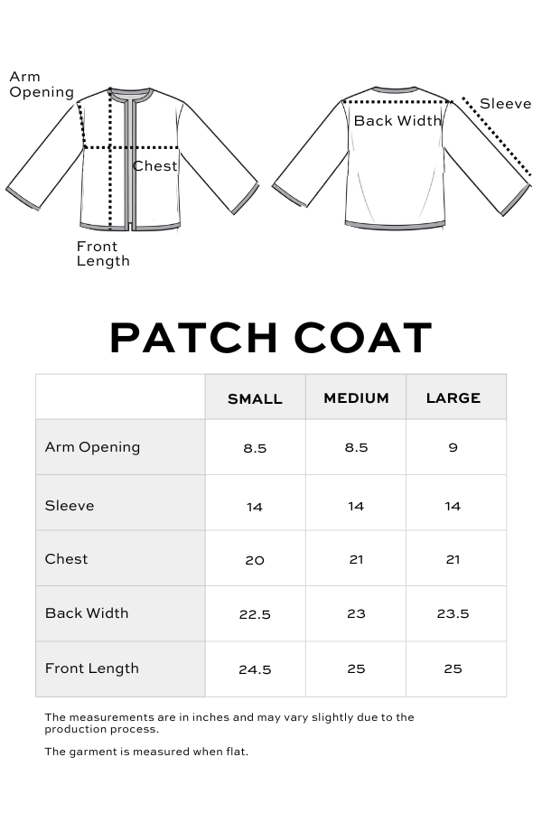 Patch Coat P1007